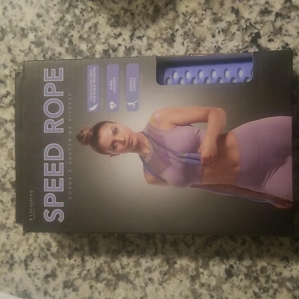 1 Speed Rope lightweight grip Jumprope.